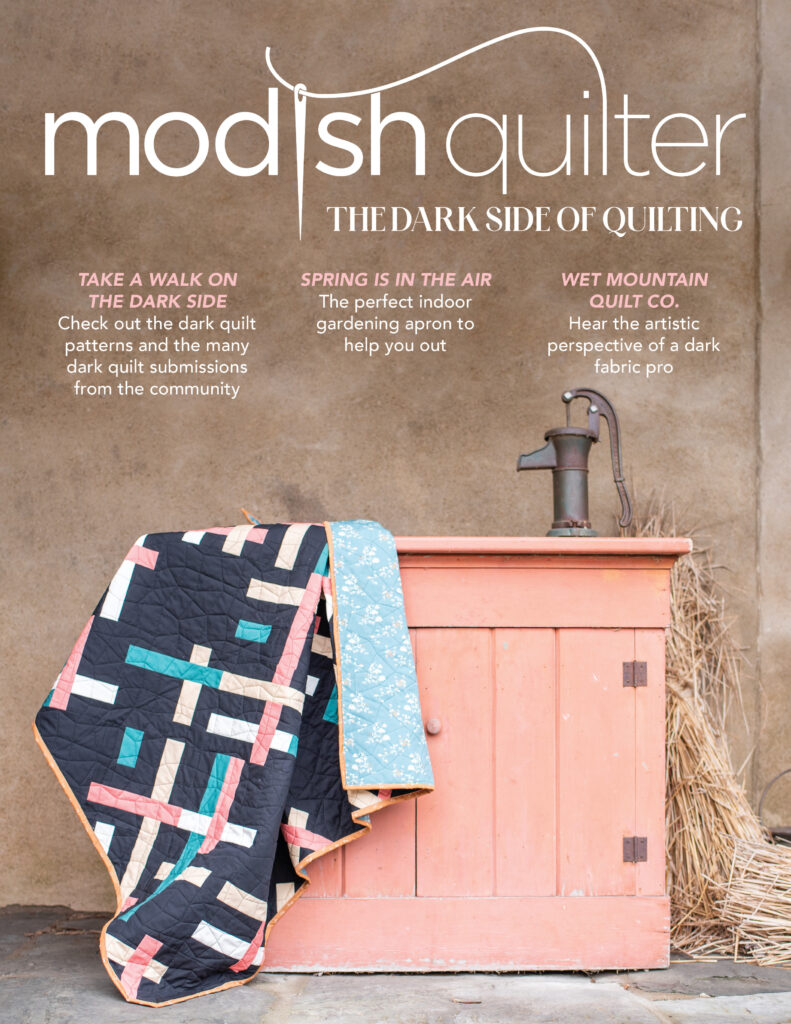 Issue 6: The Dark Side of Quilting cover photo