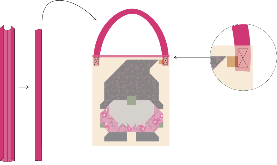 step five of trick or treat bag